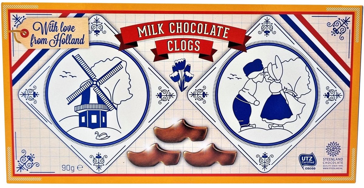Steenland Chocolade Klompjes - 90 gram