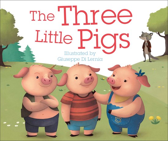 The Three Little Pigs - cover