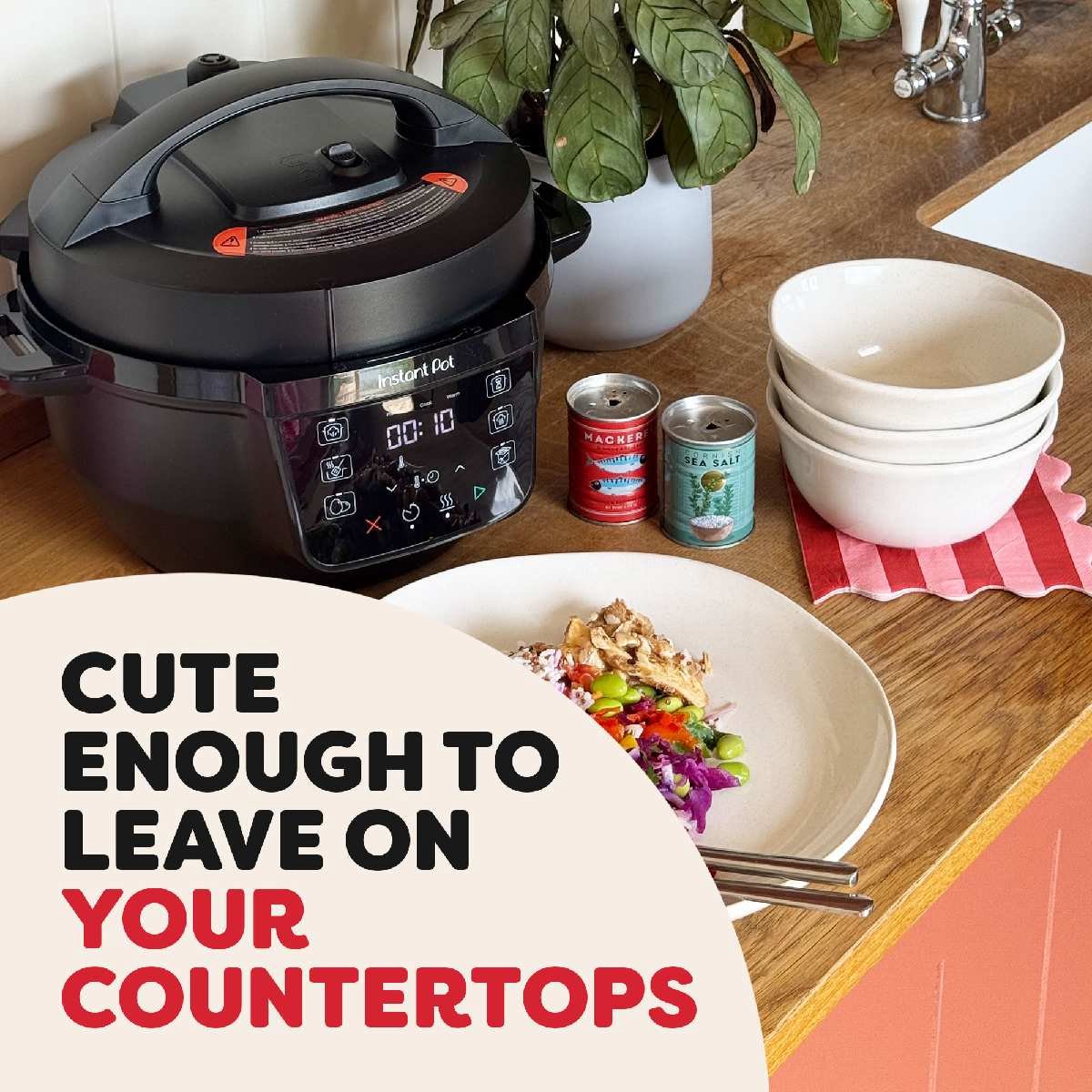 Instant Pot Mini 3.8L Multi-Cooker - 7-in-1 Functies - afbeelding 3