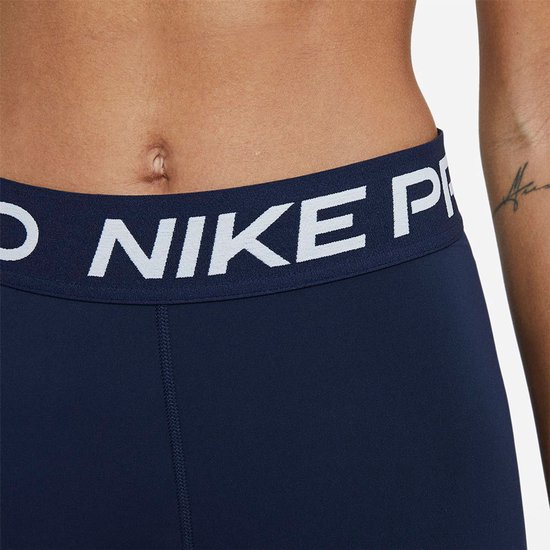 Nike Pro 365 3´´ Korte Leggings Blauw XL Vrouw — afbeelding 5
