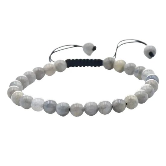 Armband 6 belletjes, kleur, 9 x 2 cm - Barry Emons