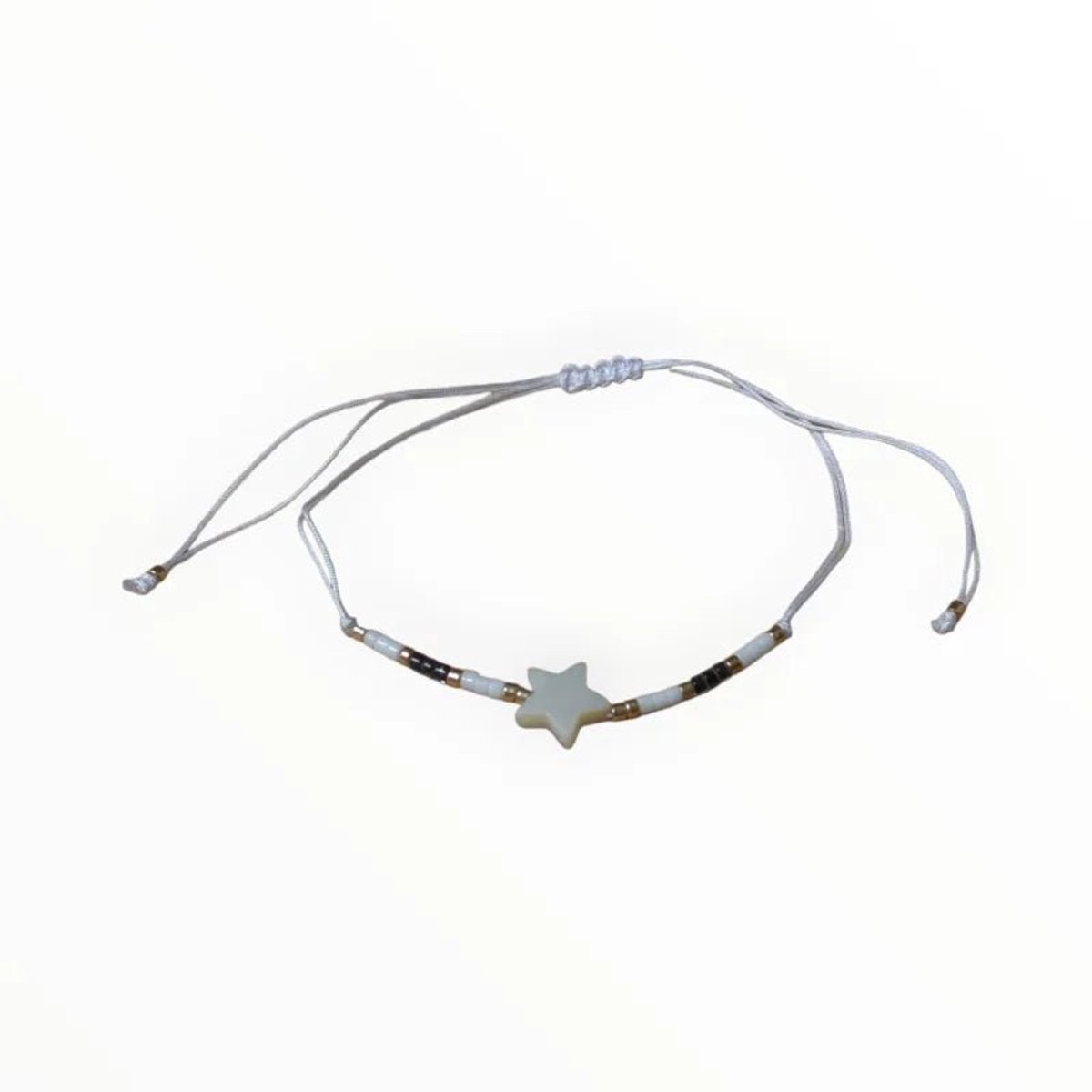 Aramat Jewels - kralen armband dames met ster en schelp -boho stijl