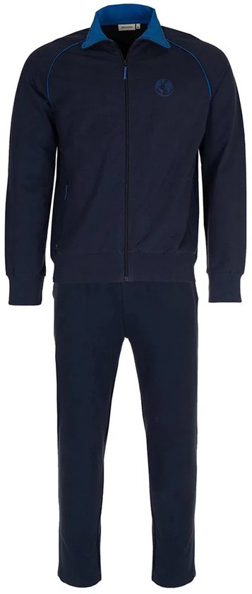 Pyjama Pastunette - Katoen - Éponge - Bleu foncé - Taille 3XL