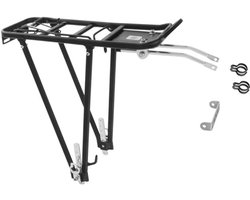 Bagagedrager verbreder - Fiets bagagedrager - Achterdrager verbreding - Fietsaccessoires - Extra breed - Transportrek - Fietstassen - Boodschappen - Vakantie - E-bike