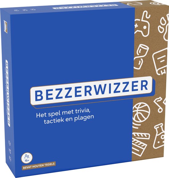 Asmodee Bezzerwizzer - Uitdagend quizspel voor volwassenen en kinderen - 15+ jaar