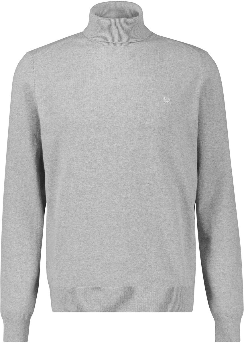 LERROS - Heren pull - Maat XL - Mannen - GRIJS - katoen