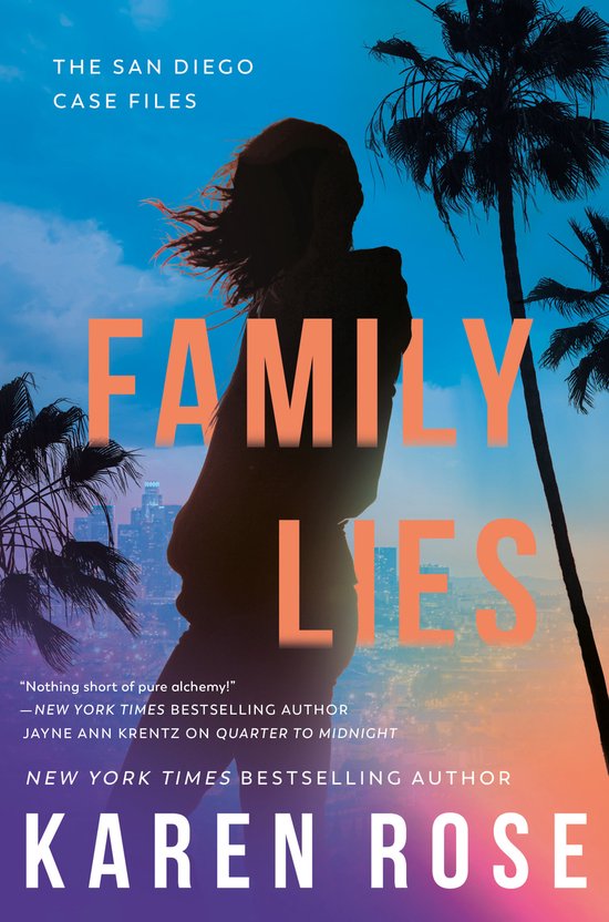 The San Diego Case Files- Family Lies - cover