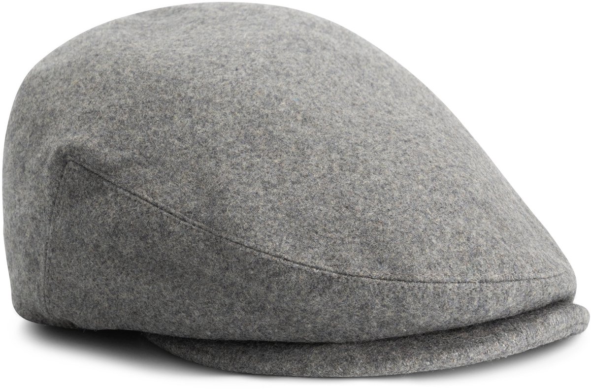 MGO Tod Heren - Flatcap - Wolmix - Grijs