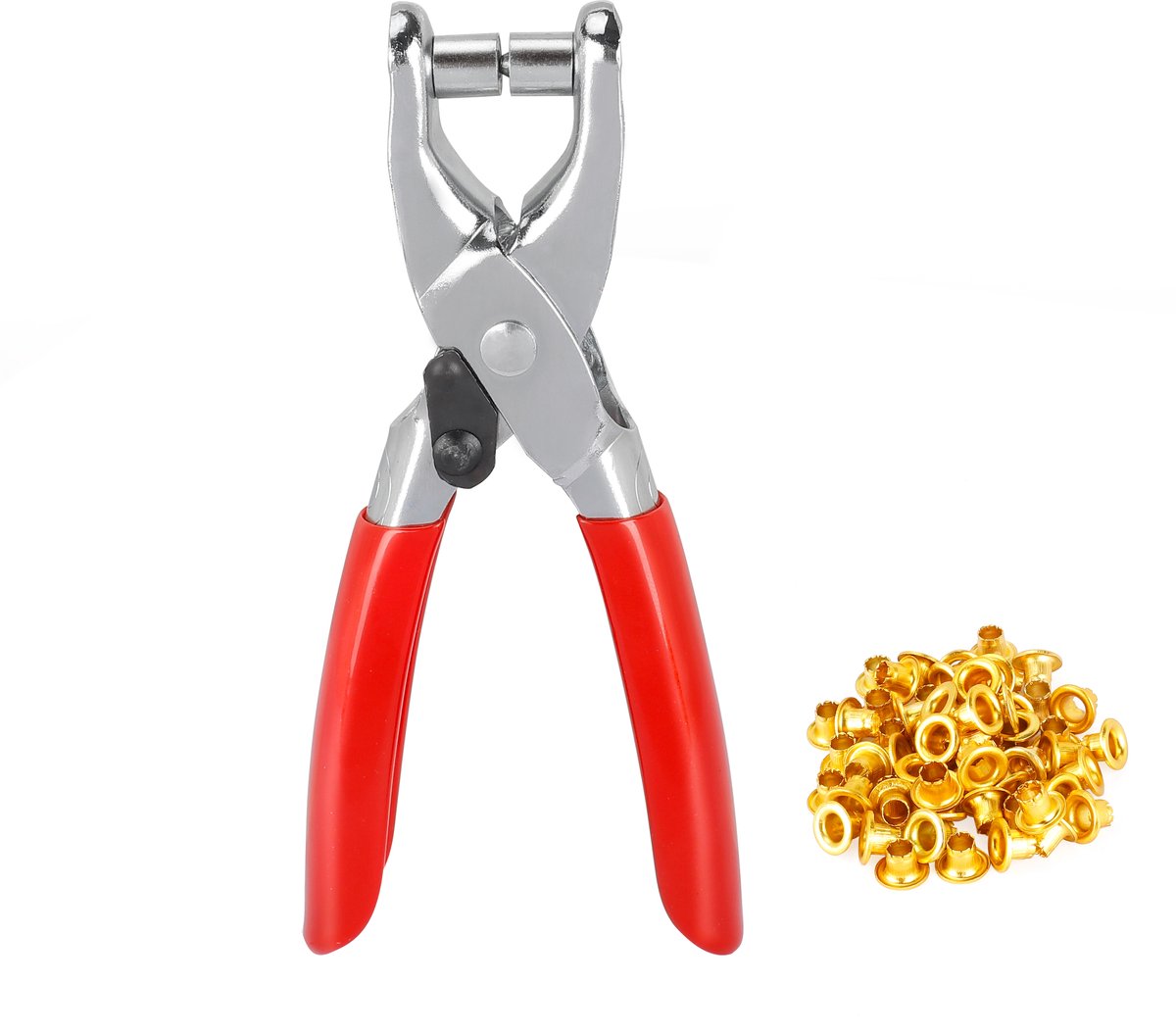 WORKPRO WP231079 Oogtang 140 mm inclusief 100 holnieten professioneel