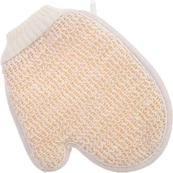 INTER-ESQUE Scrub Handschoen - Exfoliating Glove - Beige