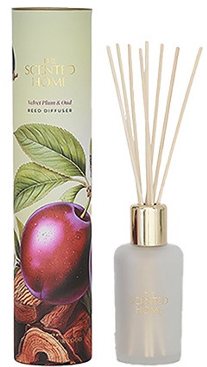 Ashleigh & Burwood Velvet Plum & Oud geurstokjes 150ml