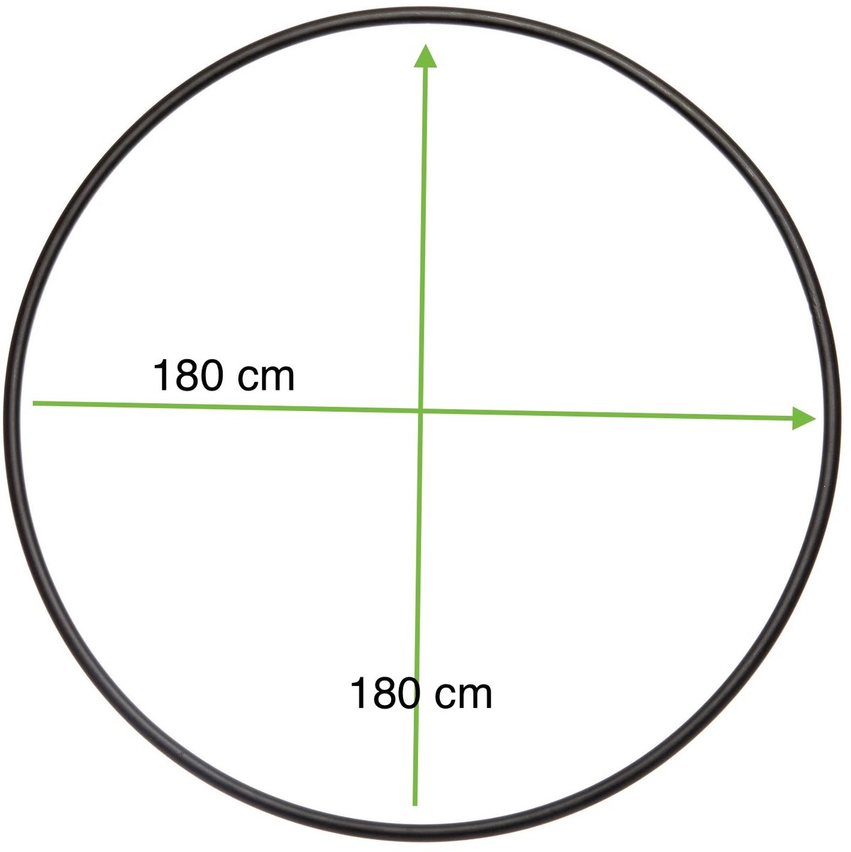 Stof Textiles Tafelkleed rond - D180 cm - wit - Eettafel tafellakens - polyester stof - tafel dekken - nette afwerking