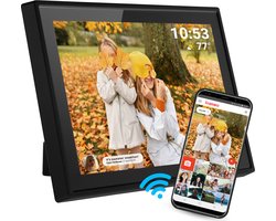Denver Digitale Fotolijst 10.1 inch - HD - Frameo App - Fotokader - WiFi - IPS Touchscreen - 16GB - PFF1021B