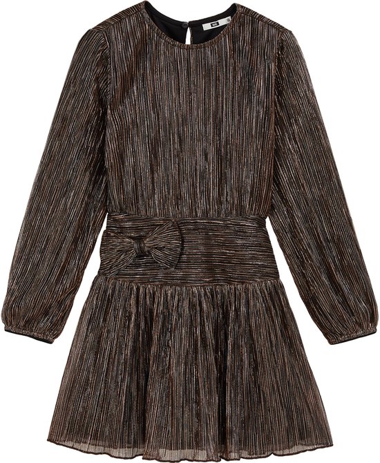 WE Fashion Meisjes jurk met glittergaren bol