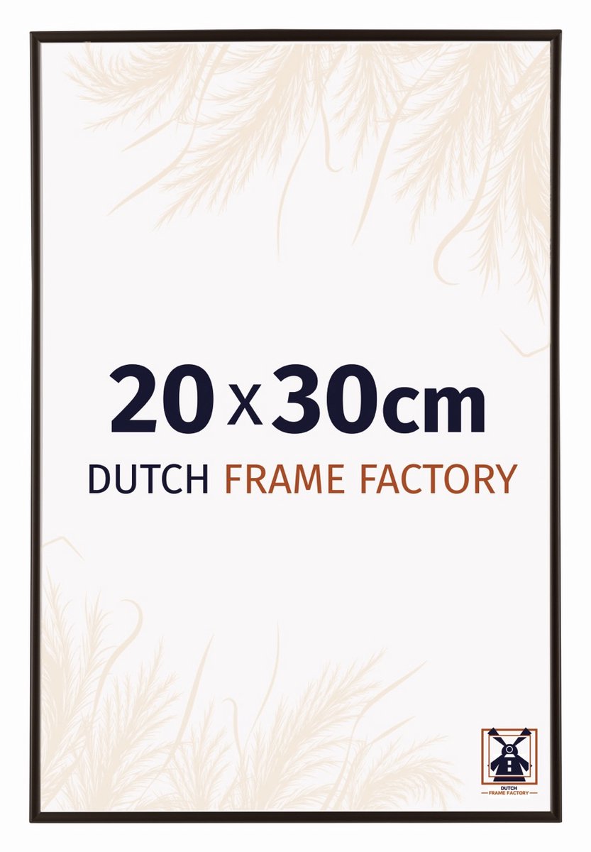 Dutch Frame Factory Fotolijst 20x30 cm - Kunststof - Antraciet - Easy