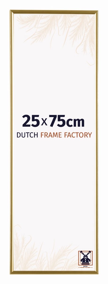 Dutch Frame Factory Fotolijst 25x75 cm - Kunststof - Goud - Easy