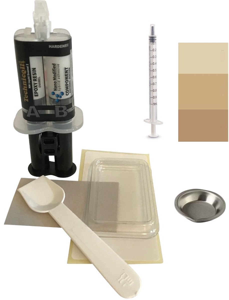 Tegel reparatieset - Creme tinten - Wand- en Vloer -tegels | E-562CT