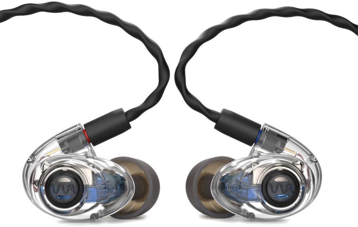 WESTONE 10025 Pro X20 In-Ear Monitor Muzikanten 2-weg 2-voudige Driver Transparant/Blauw