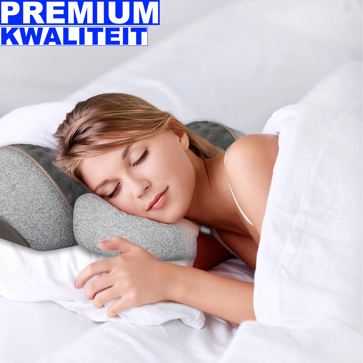 De Nekmassager 3-In-1 Massageapparaat met Warmtefunctie - afbeelding 2