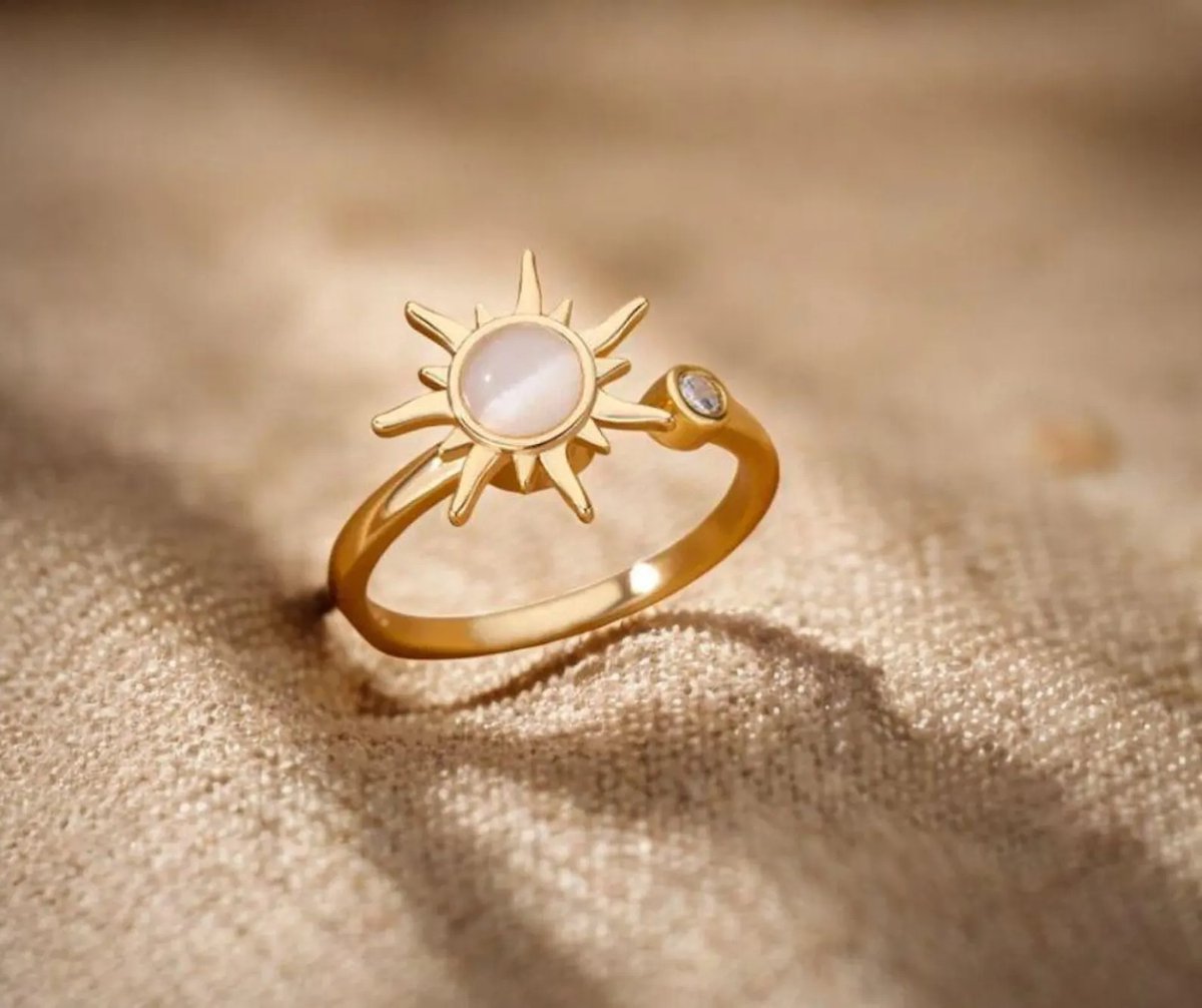 Fidget ring zon - anti-stress - anti-angst - spinner ring