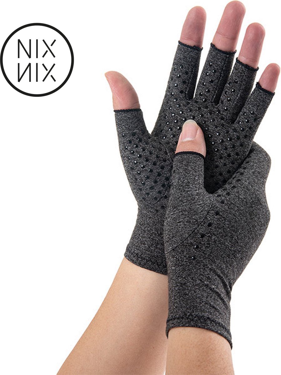 Nixnix® - Reuma Handschoenen met Grip - Maat L - 1 Paar - Artrose