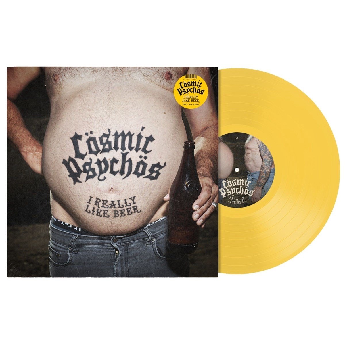 Cosmic Psychos - I Really Like Beer (LP) (Coloured Vinyl)