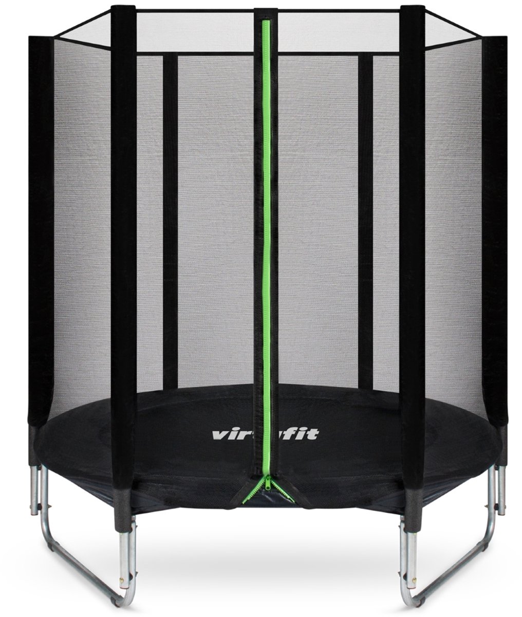 VirtuFit Trampoline met Veiligheidsnet - Zwart - 183 cm