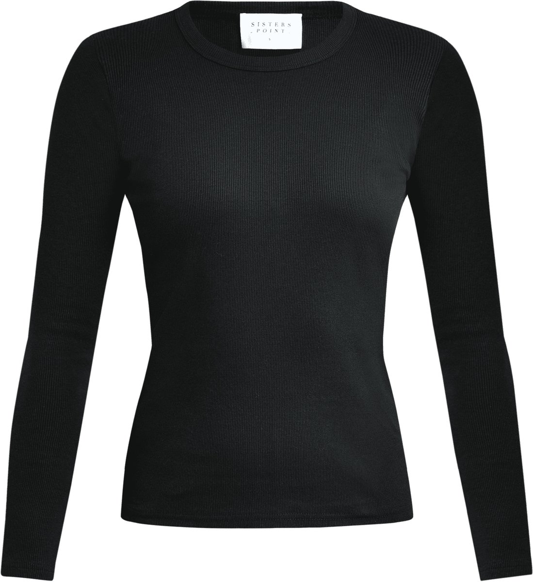 SISTERS POINT Eike-ls - Dames Top - Black - Maat L