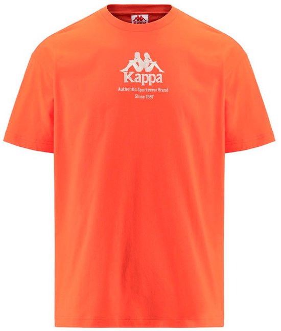 Kappa - Bugo shirt voor heren, Wit, Zwart, XL