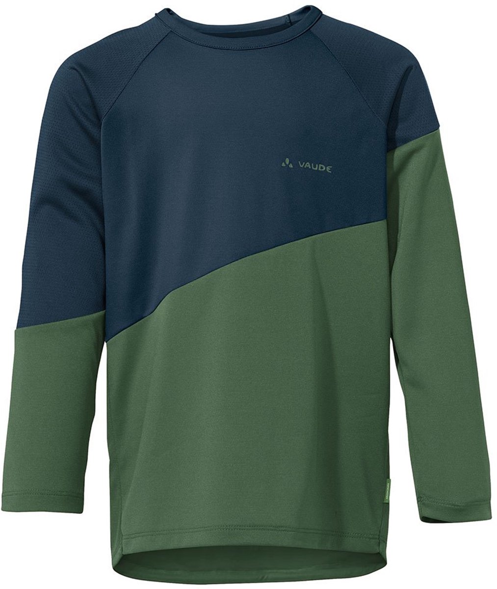 Vaude Bike Moab Long Sleeve T-shirt Met Lange Mouwen -164 cm Jongen Woodland