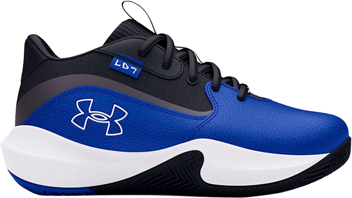 Under Armour Ps Lockdown 7 Basketbalschoenen Blauw 1 2 Man