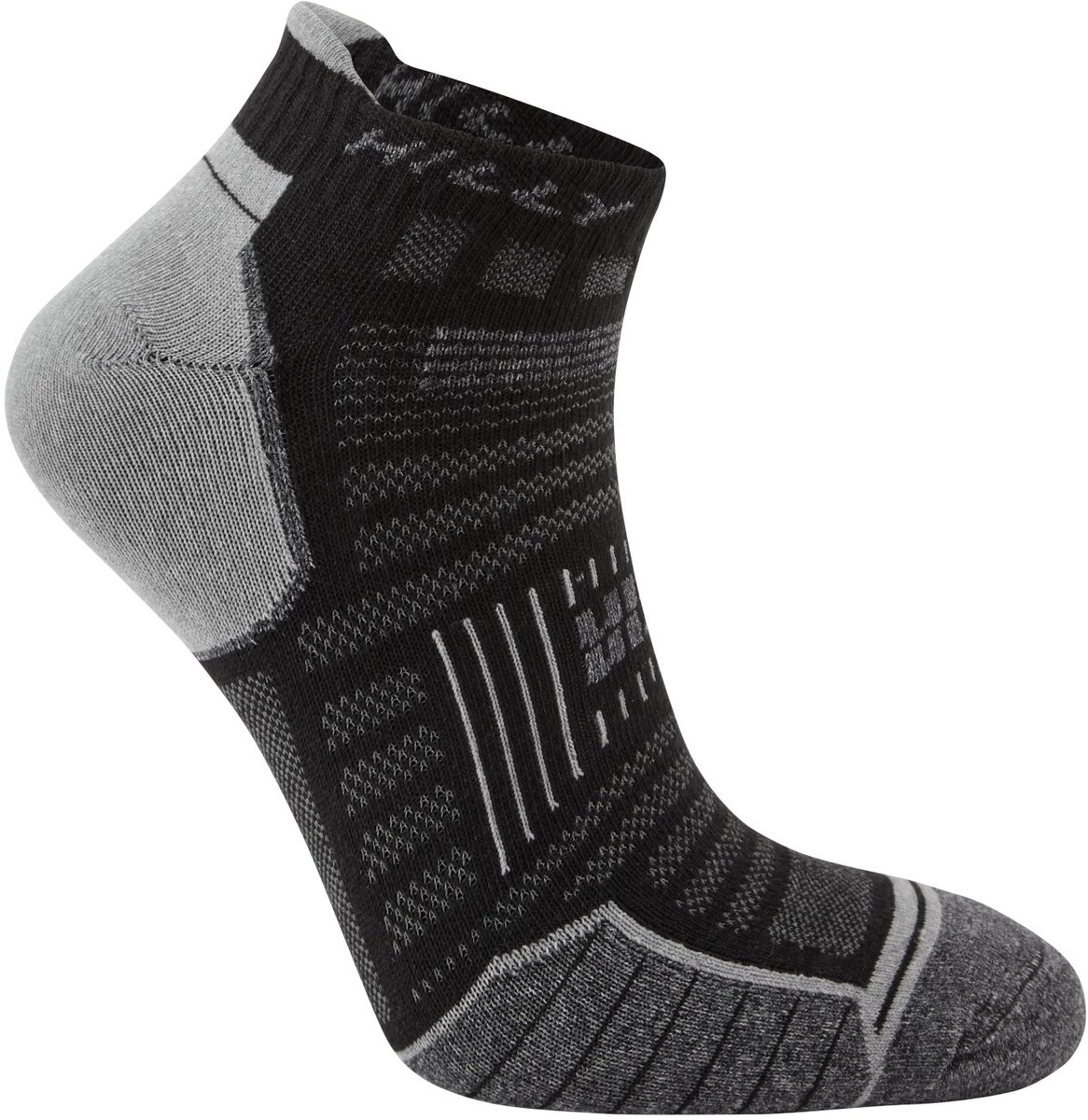 Hilly TwinSkin Socklet - Zwart - 47-49