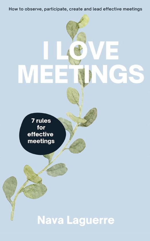 I Love Meetings - cover