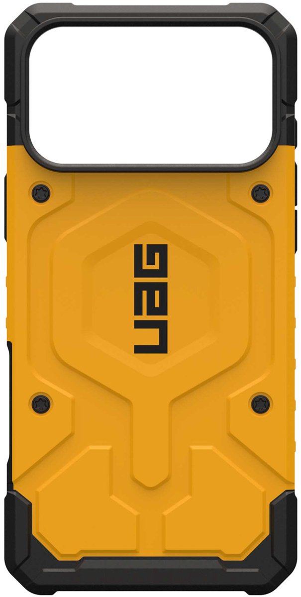 UAG Pathfinder Backcover geschikt voor MagSafe geschikt voor iPhone 17 Pro - Heritage Yellow
