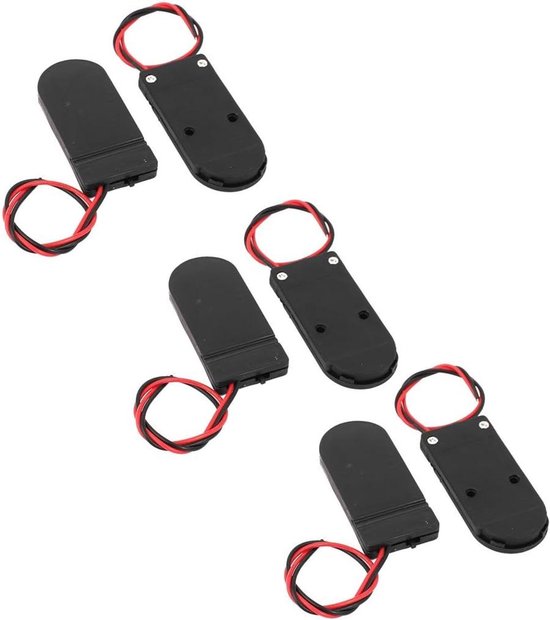 PerfectHD batterijhouder - AA batterijvak - 3X AA Mignon - met AAN- en