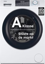 Haier HW80-BP14929A-S - Wasmachine - 8kg - A - Extra stil (70 dB) - Stoombehandeling - Antibacteriële Behandeling (ABT) - 16 programma’s- 10 jaar garantie op onderdelen