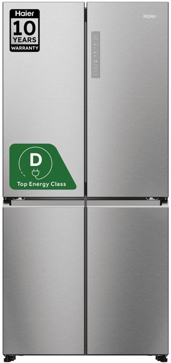 HAIER HCR7818DNMM Cube 83 Series 7 Koel-vriescombinatie New Platinum Inox