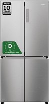 Haier HCR7818DNMM - Amerikaanse Koelkast - 467L - Daylight - Vochtigheidsregeling voor verser voedsel - Bewaart voeding tot 2x langer - Energieklasse D - Total No Frost - 10 Jaar Garantie op onderdelen