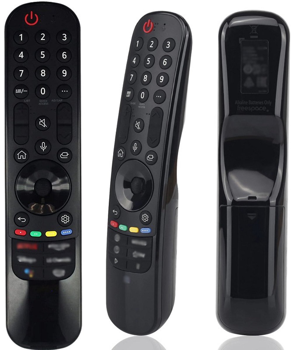 Geschikt voor LG Smart TV Afstandsbediening Magic Remote met aanwijzer en spraakfunctie, vervanging, compatibel met 2017-2023 LG UHD OLED QNED NanoCell 4K 8K Model TV's