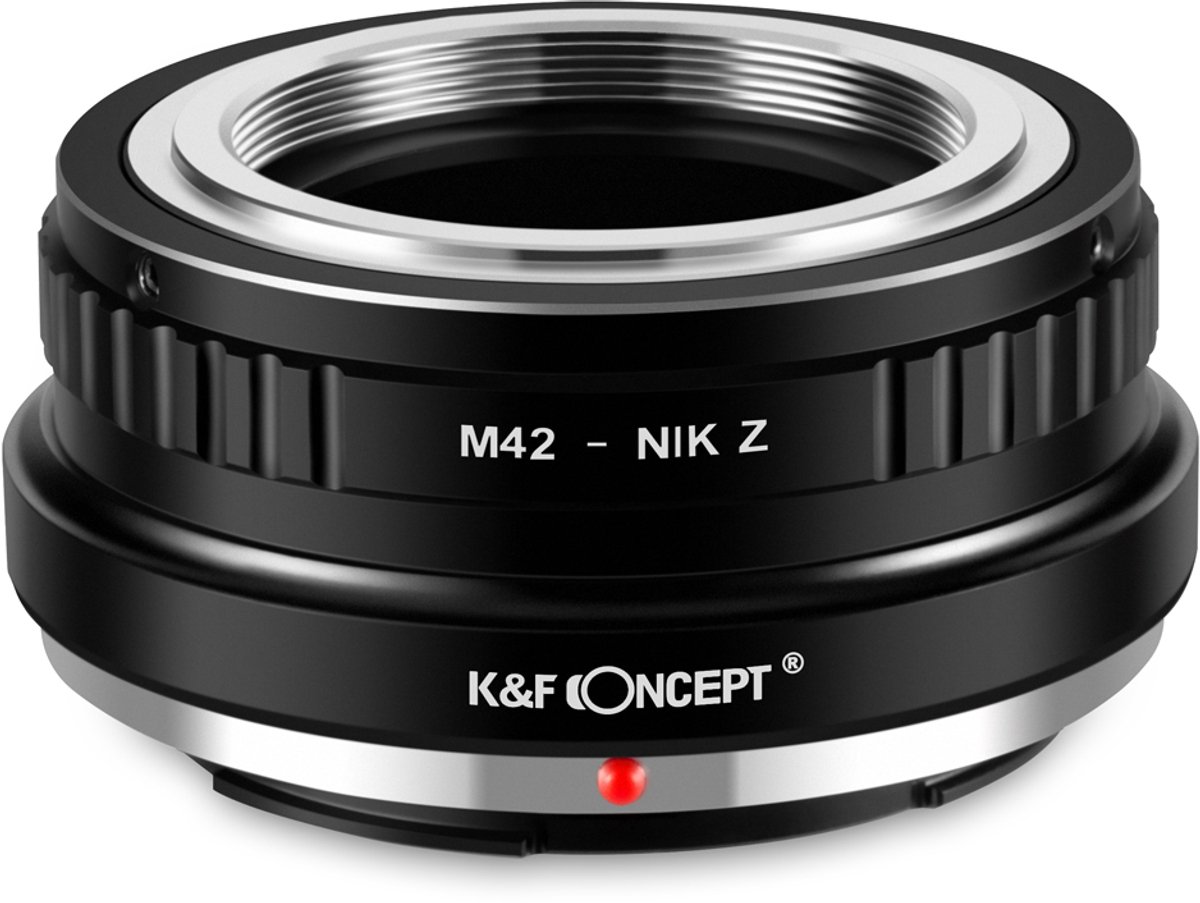 K&F Adapter Nikon Z-Mount Camera naar M42-Mount Lens