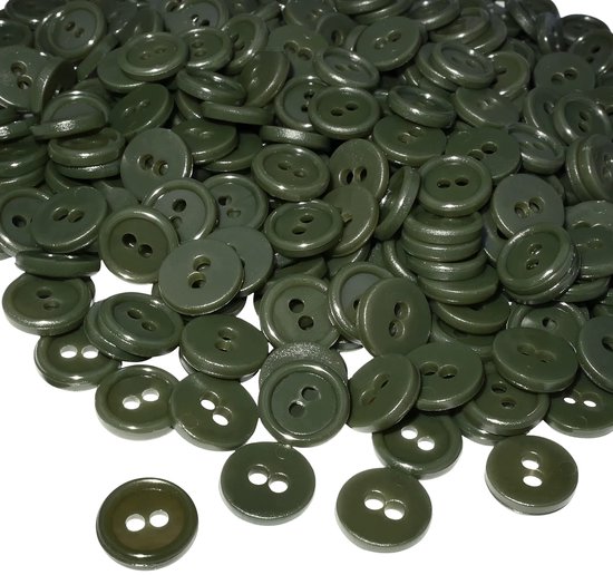 set met 10 grote 20 kleine ronde naaiknopen 20/15 mm