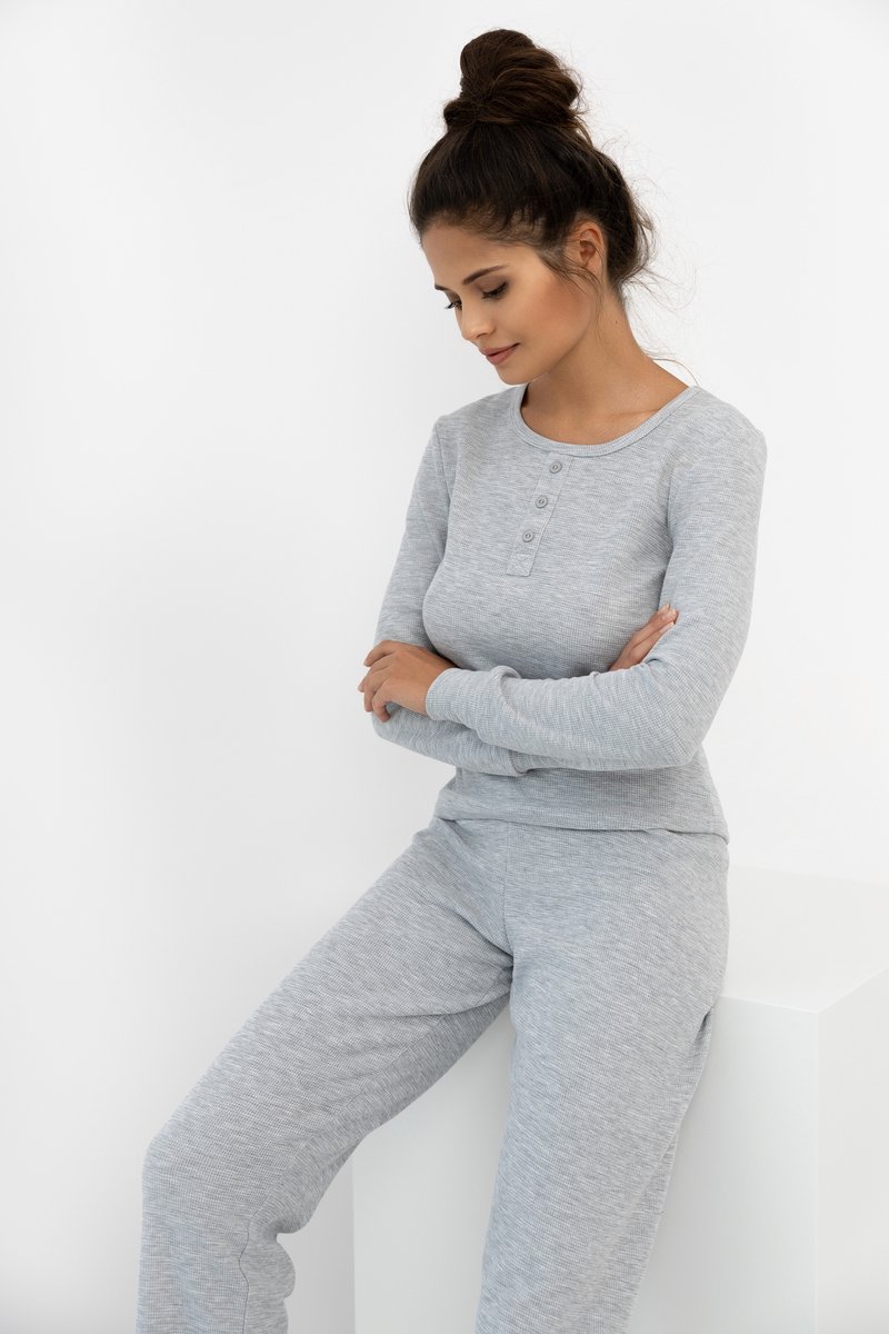 S& Sensis Sensis Dames Pyjama JADE Grijs