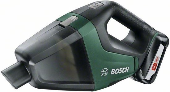 Bosch UniversalVac 18 Accu steelstofzuiger Zwart/Groen - Bosch - €49,82