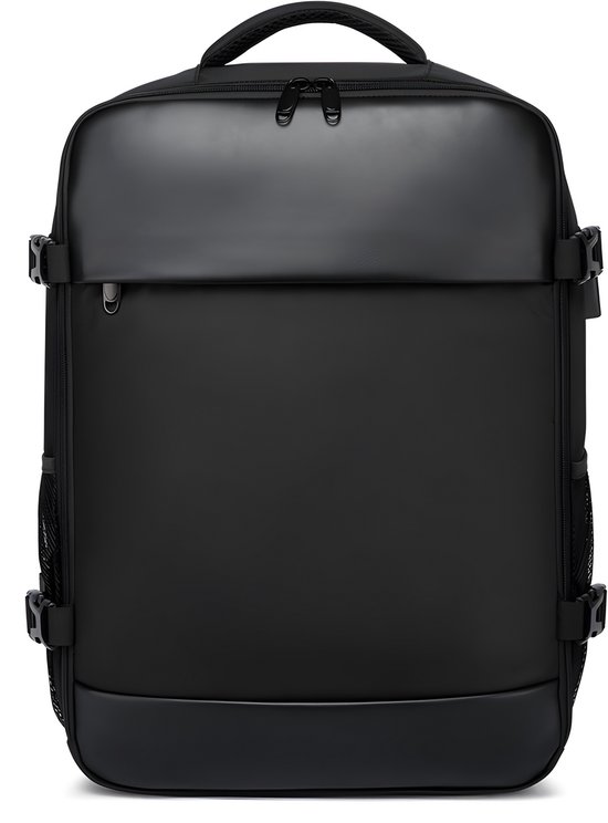 Bagage cabine Geweo 40x20x25 - sac de voyage 40x20x25 - sac à dos bagage cabine - 20L - pour Ryanair, Transavia, KLM, Easyjet, TUI - pour 40x30x20 & 40x25x20 - Zwart