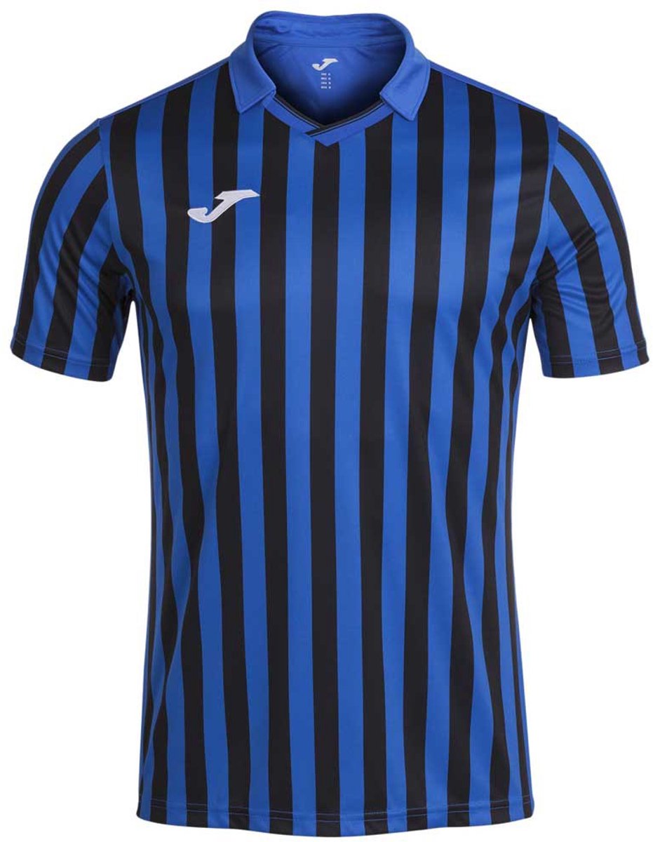 Joma Copa Ii T-shirt Met Korte Mouwen Blauw,Zwart 4-6 Years Jongens,Meisjes