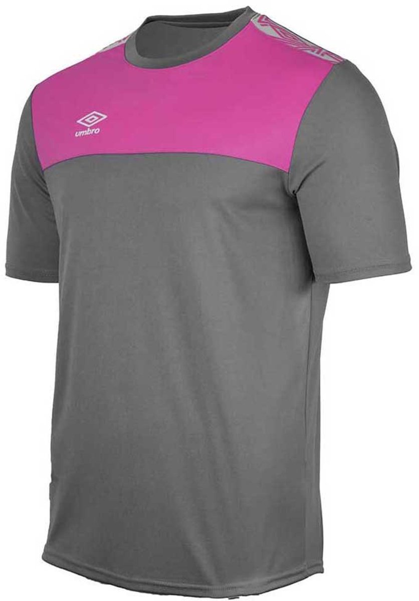 Umbro Ness Training T-shirt Met Korte Mouwen Grijs 2XL-3XL Man