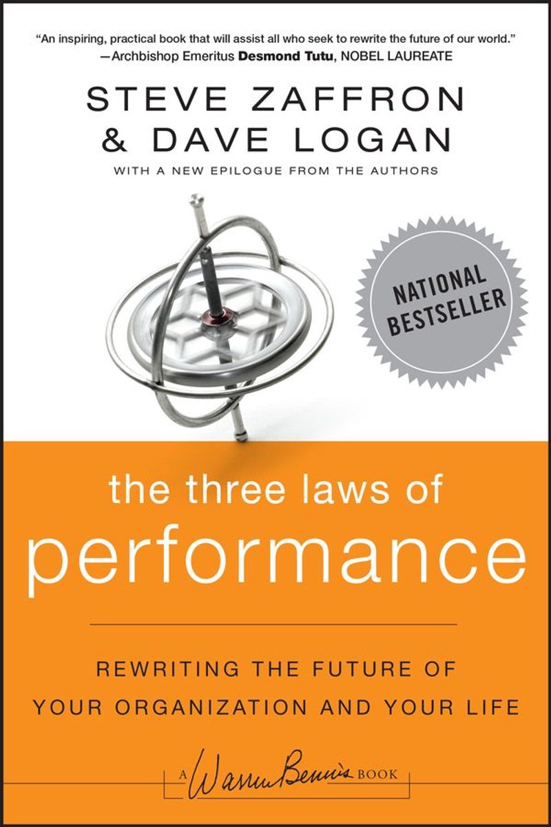 Omslag van J-B Warren Bennis Series 173 - The Three Laws of Performance