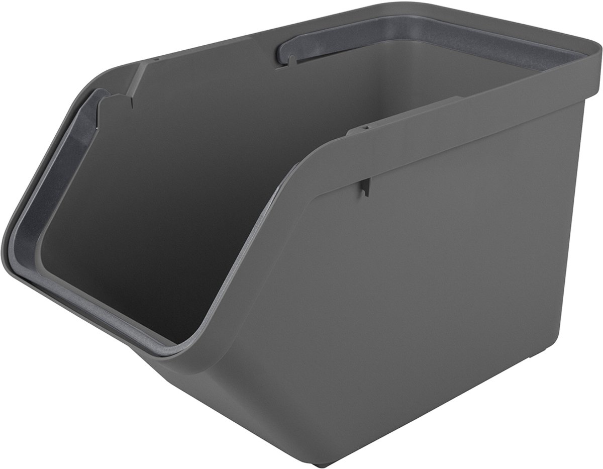 Sunware - Sigma home sorteer unit 30L antraciet - 49,3 x 27 x 29,8 cm