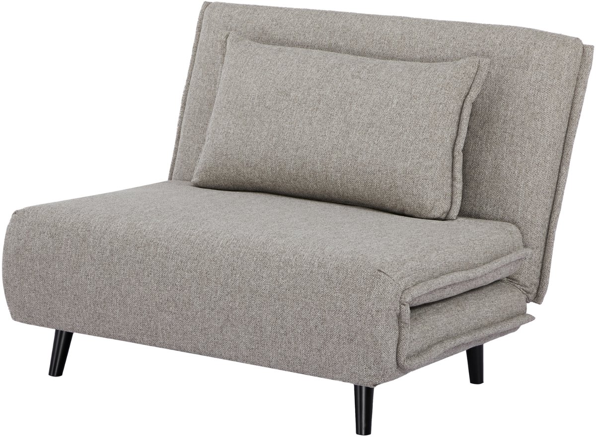 Troonz Slaapstoel Taormina 100x191 – Inklapbare Slaapbank – Zetelbed – Slaapfauteuil 1 Persoon – Tot 120 kg Draagvermogen