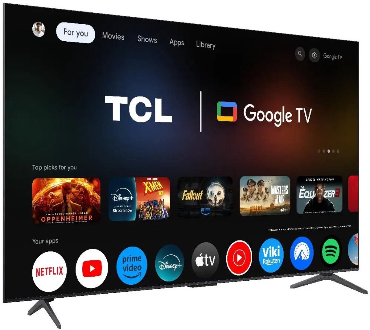 TCL 65MQLED75K 65" 4K Ultra HD Smart TV - afbeelding 3